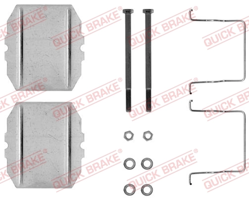 Accessory Kit, disc brake pad
